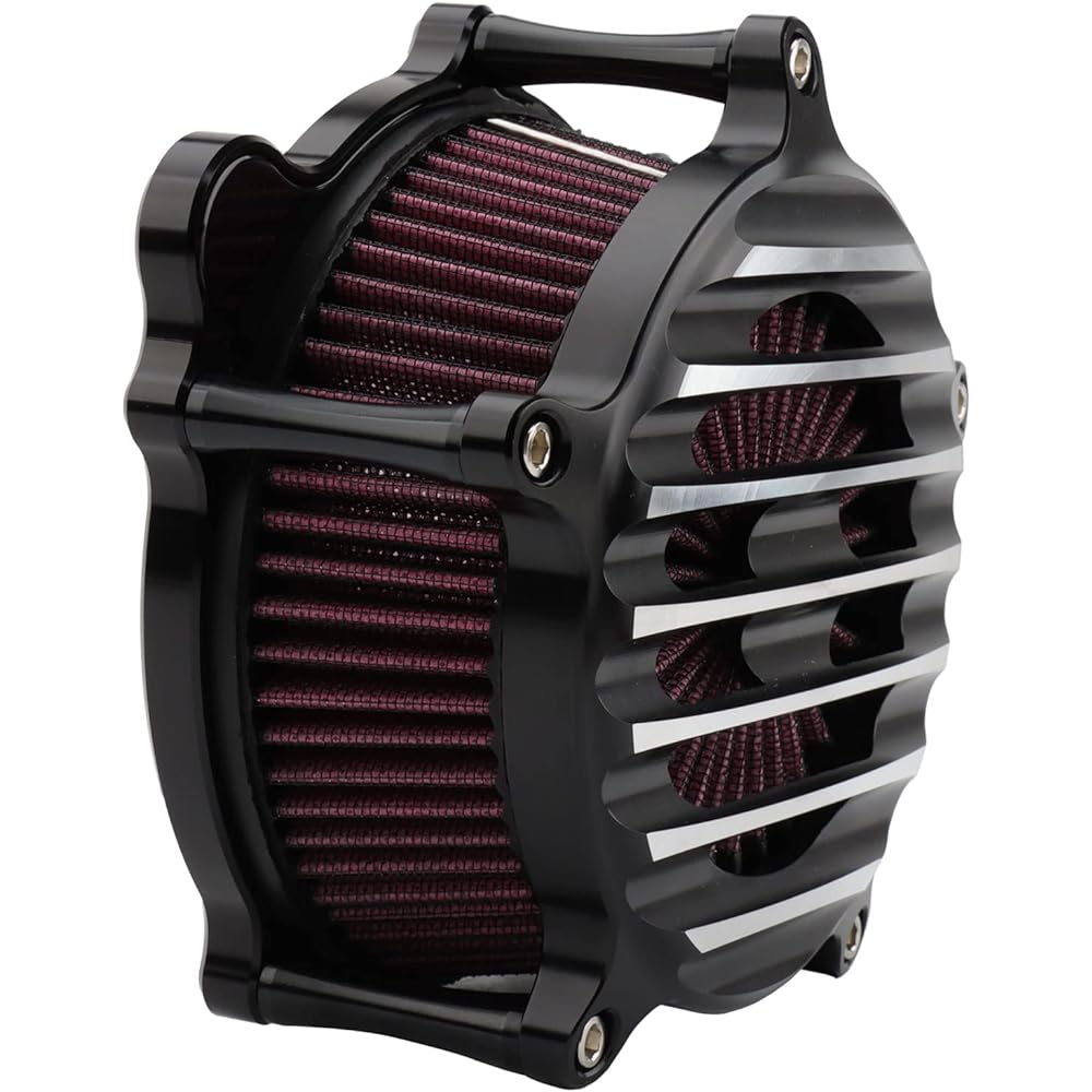 Air Cleaner Intake Filter Kit Harley Dyna FXR Softail 93-2015 Touring Road King Electra Street Glide 1993-07 Twin Cam EVO