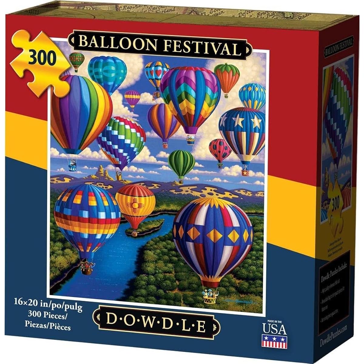 Dowdle Jigsaw Puzzle Balloon Festival 300 Pieces