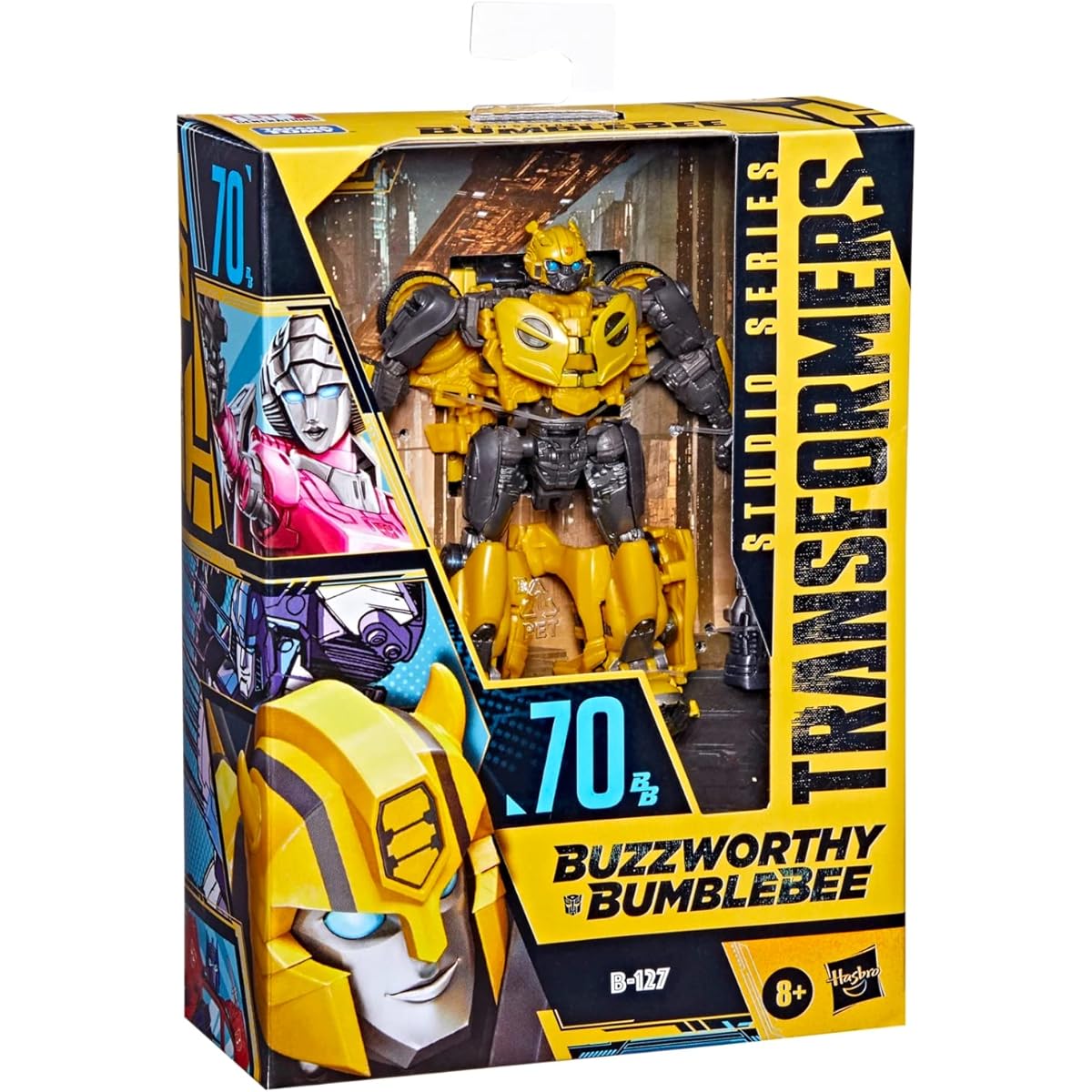 sformers Generations Buzzworthy Bumblebee Series 2022 Studio Series Deluxe Class #70BB "Bumblebee: A Transformer Story" B-127 Bumblebee / TRANSFORMERS GENERATIONS BUZZWORTHY BUMBLEBEE STUDIO SERIES Deluxe Class 70BB B-127 Movie Spin-off [Parallel Import]