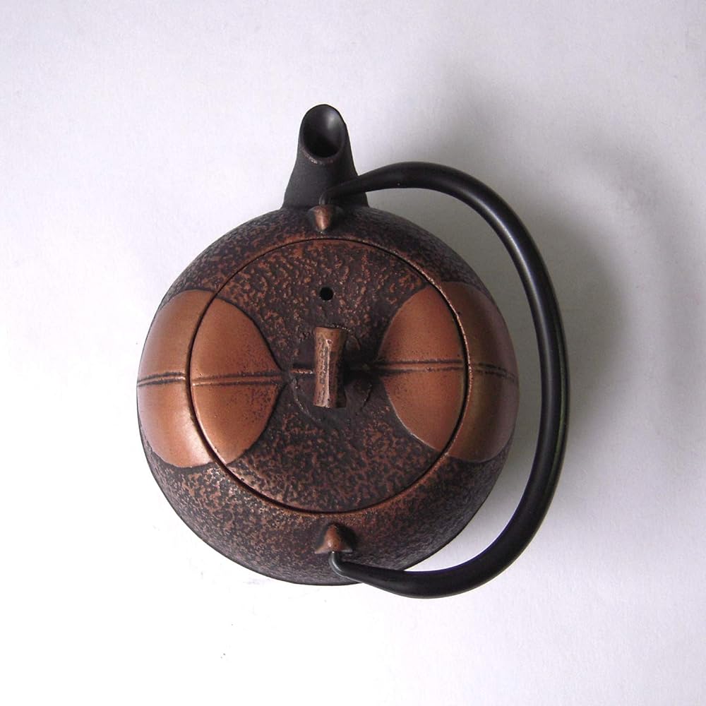 Nanbu Tekki Teapot Yuzu -Yuzu- 0.3L Col. Copper Black