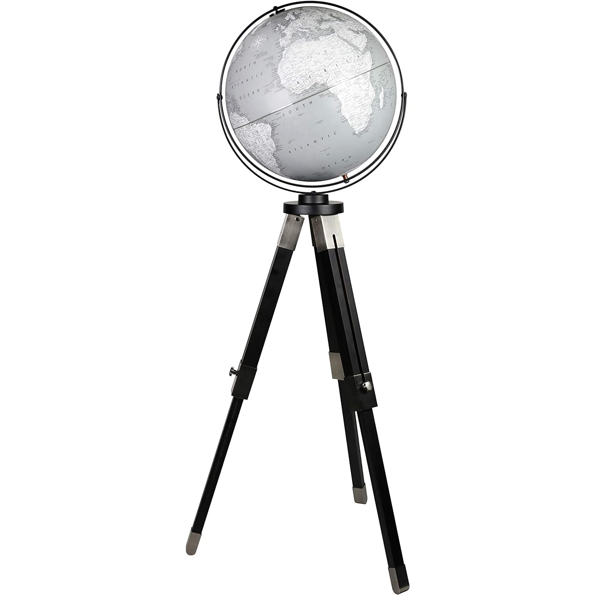 Replogle Willston Gray Glove with Black Metal Tripod Stand Height Adjustable Floor Glove View Details Diameter 16"/40cm