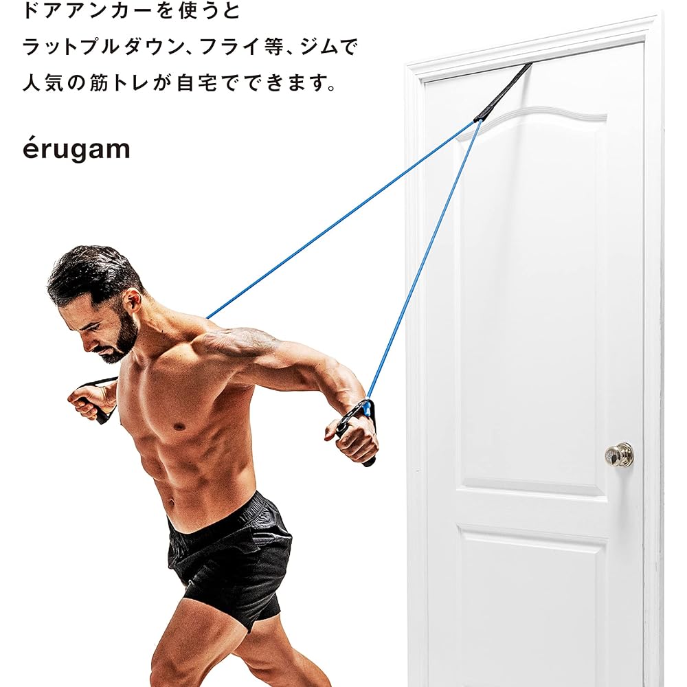 SAKURAI Erugam Training Tube Present Door Tube Hard 54171 (Rubber Tube Training Abdominal Muscles Back Full Body Exercise Fitness Exercise Trunk Muscle Muscle Training Muscle)