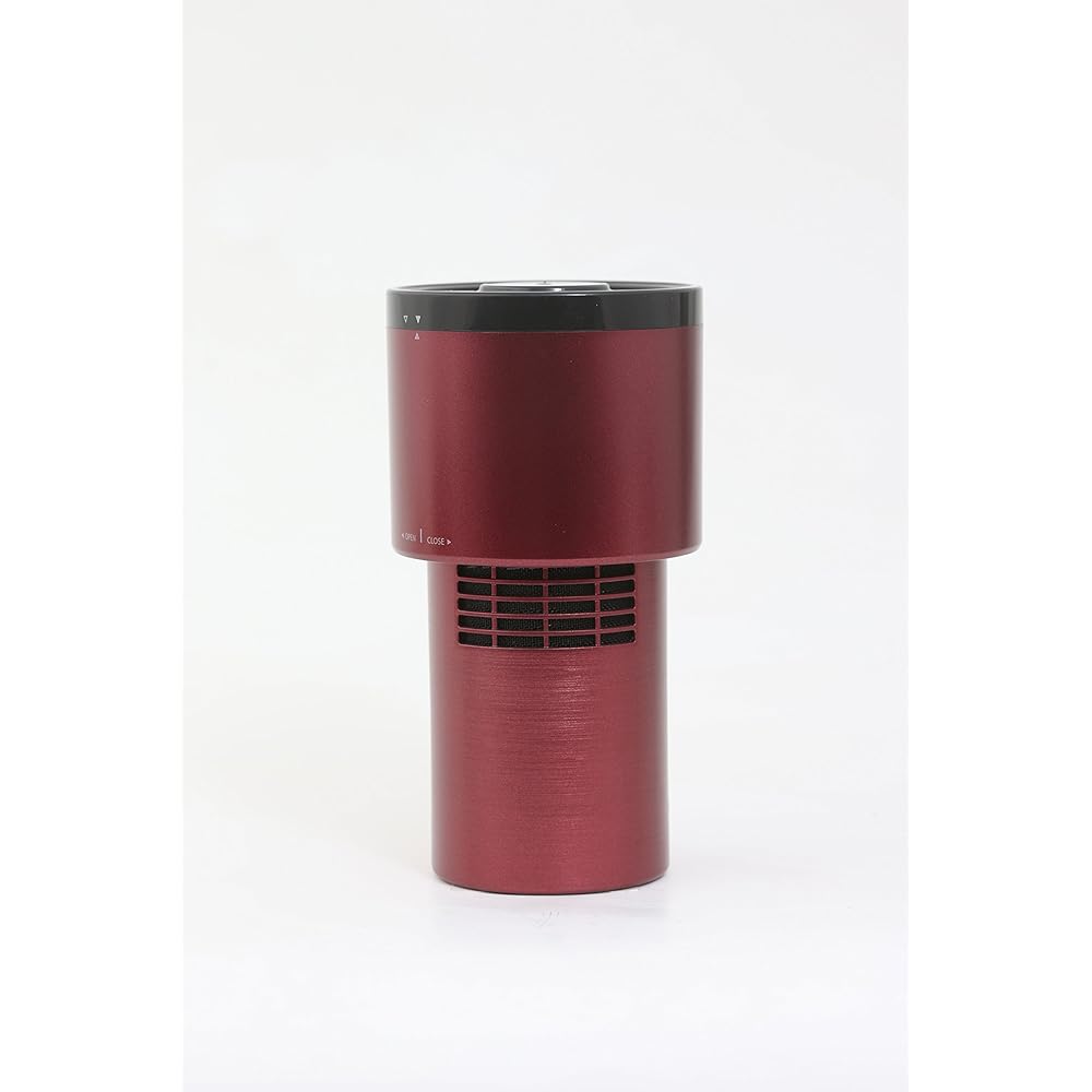 UV sterilizer deodorizer LED pure AC1 for car interior wine red