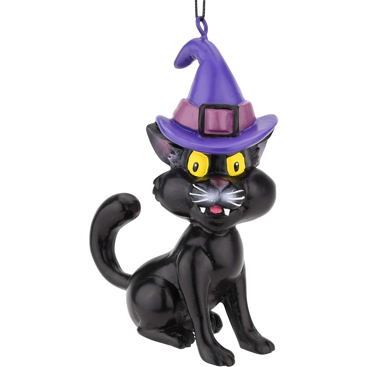Tree Buddies Black Cat and Witch Hat Halloween Ornament