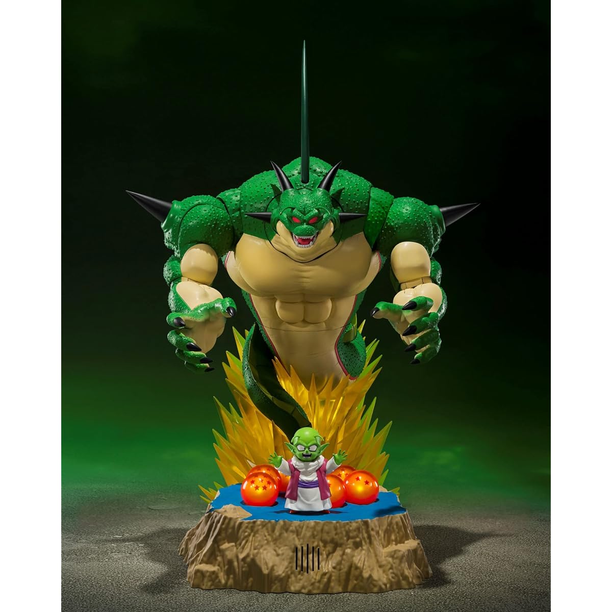 Tamashii Nations Dragon Ball Z Porunga & Dende Luminous Set (Genuine Shenron!!) Bandai Spirits S.H.Figuarts Multicolor