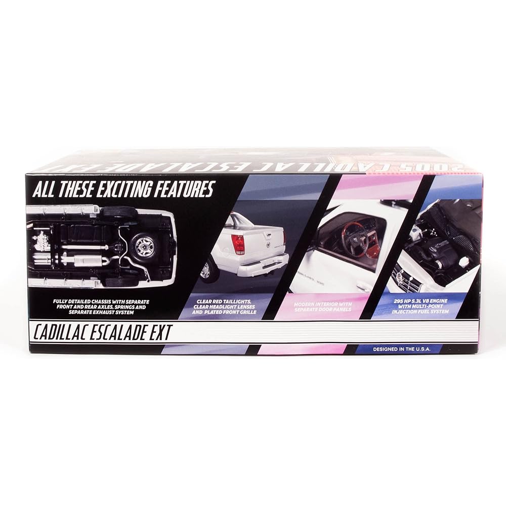 AMT 1/25 2005 Cadillac Escalade EXT SUV Pickup Plastic Model AMT1317 Molding Color