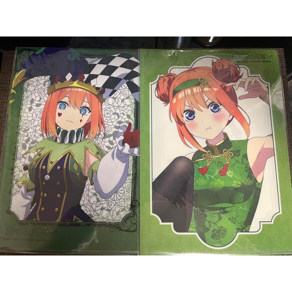 The Quintessential Quintuplets Karaoke no Tetsujin Hero Demon King Clear File Set 2 Types Yotsuba L9C