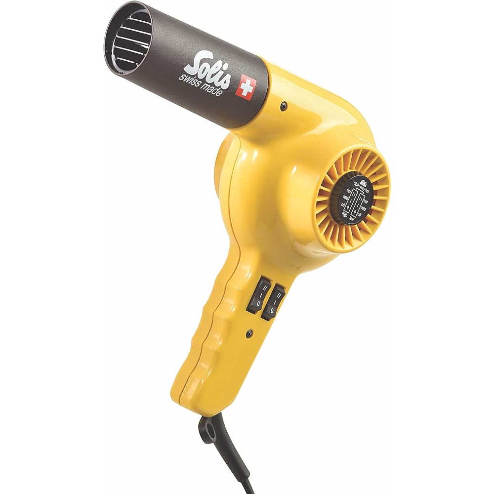 Solis 315 ION Professional Hair Dryer Yellow SD315IONYE