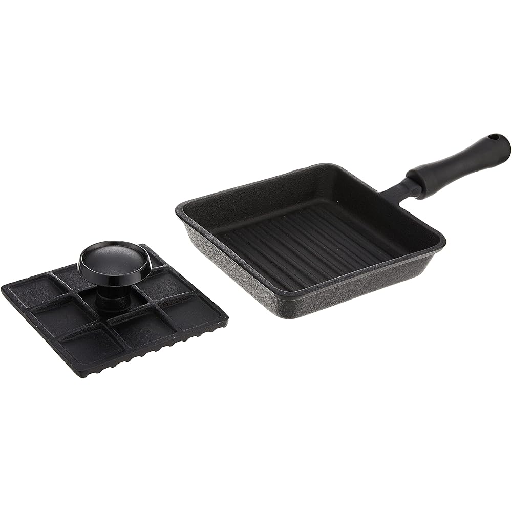 Norpro Mini Cast Iron Press Panini Pan
