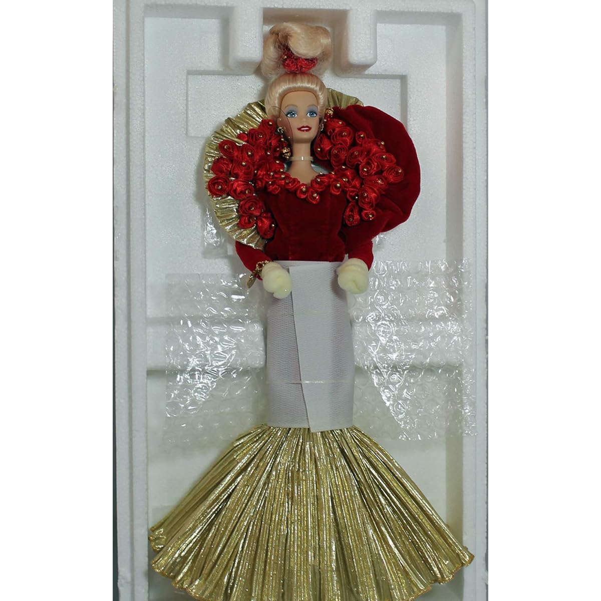 Mattel Barbie 50th Golden Anniversary 1945-1995 Porcelain