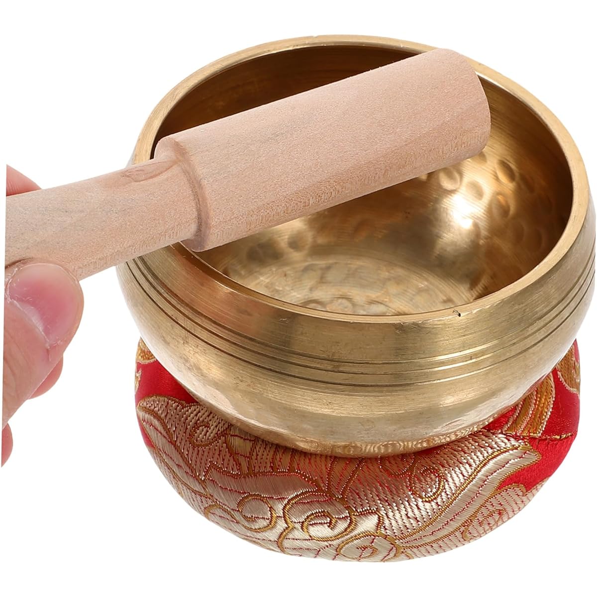 VICASKY Set of 5 Buddha Sound Bowls Tibetan Mallets Healing Sound Bowls Relaxation Bowls Tibetan Singing Bowls Music Bowls Buddha Singing Bowls Musical Bowls