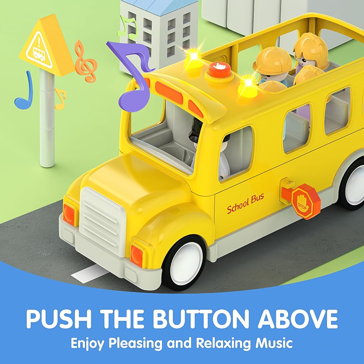 Veslier Toy Car Truck with Lights and Sounds