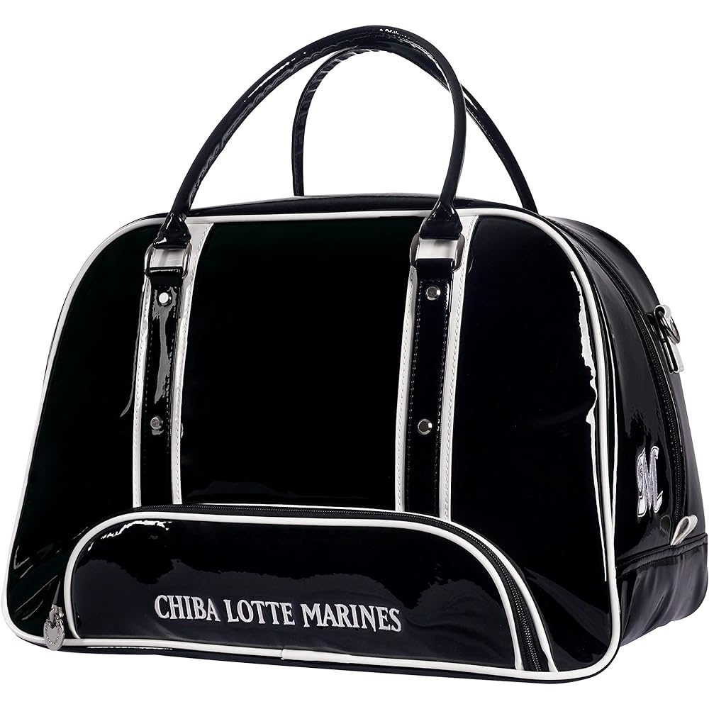 Lezax Chiba Lotte Marines Boston Bag Black LMBB-1464
