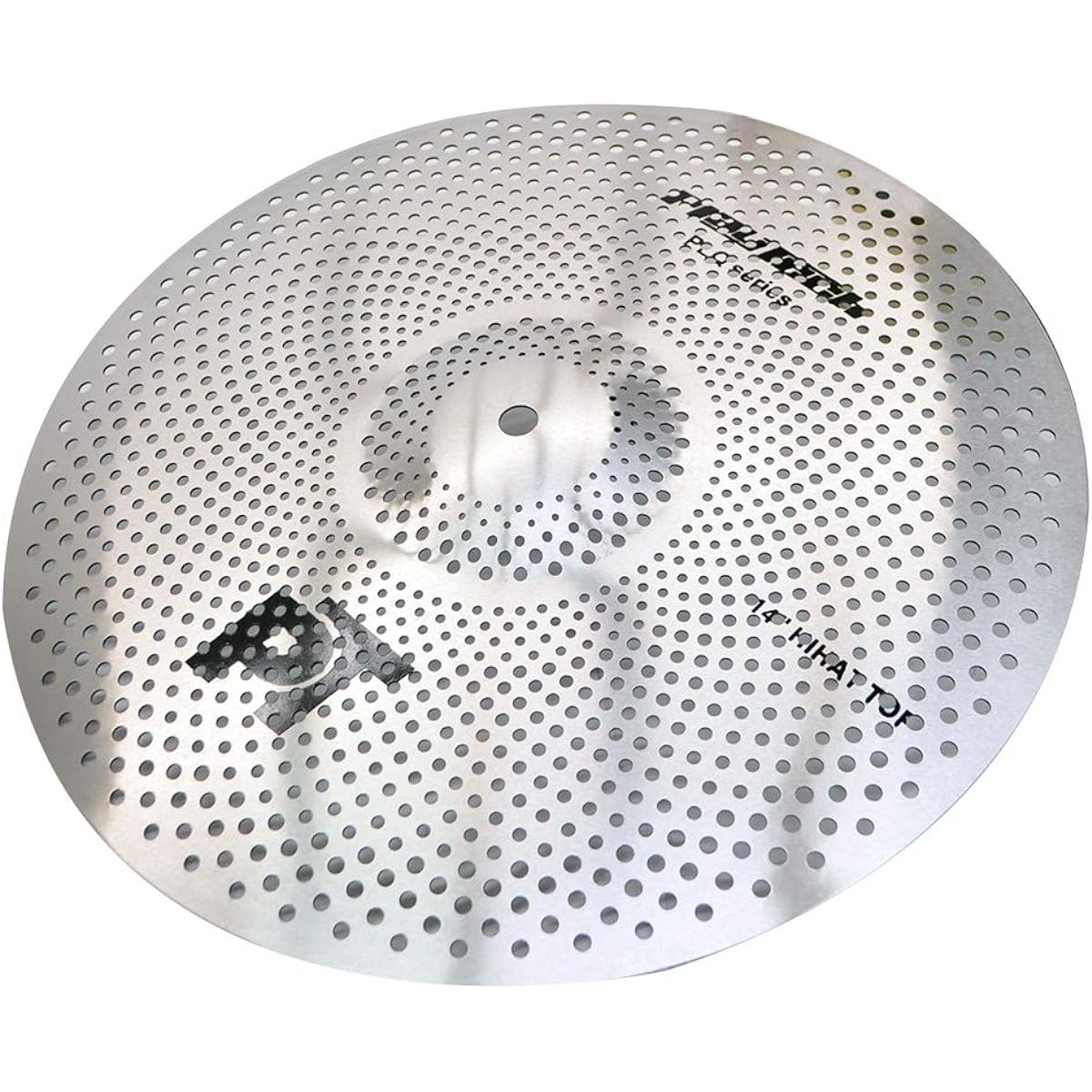 PLAYTECH Reduce Volume Cymbal Set PLQ Reduce Volume Cymbal Silver Cymbal Set