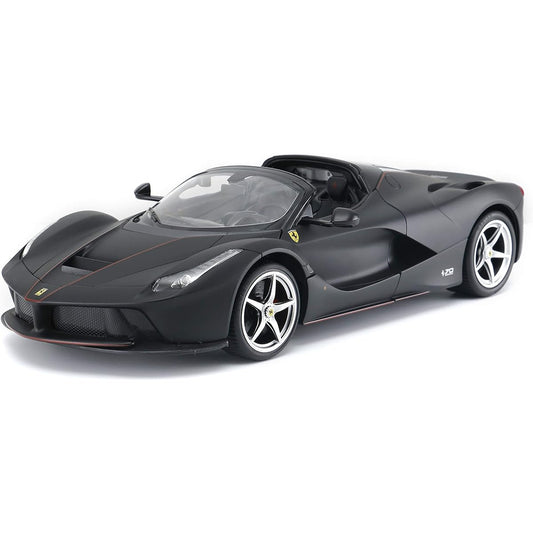 Kyosho Kyoso Egg 1/14 Scale LaFerrari Aperta (Matte Black) Manual Opening and Closing Doors & Drift TX052 For Men