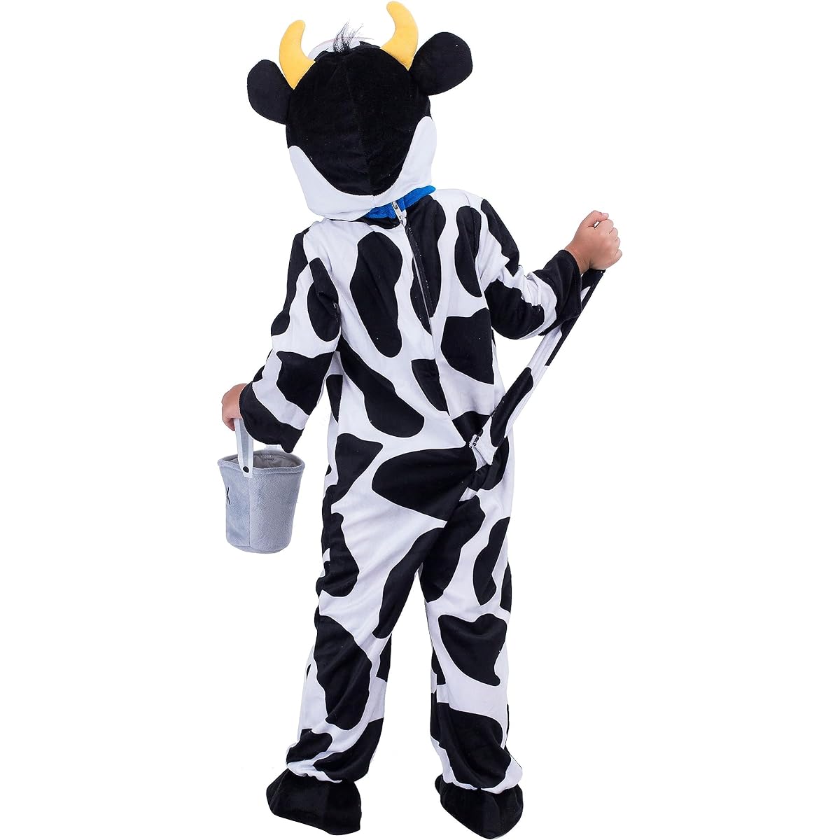 Lovely Cow Deluxe Kids Costume Set for Halloween Farm Dress Up Party 3T White 20050