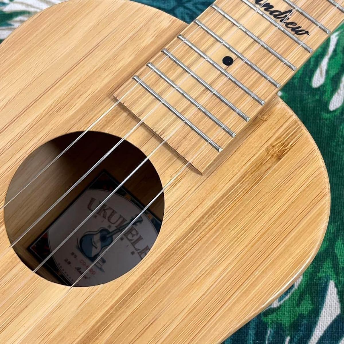 Andrew All Bamboo Concert Ukulele Ukulele Specialty Store