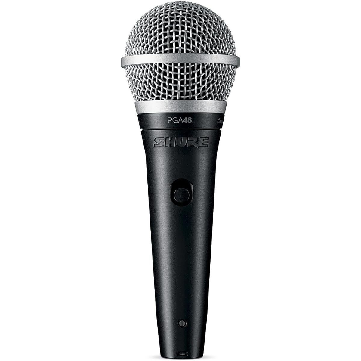 Shure PGA48 Microphone Bundle with Mic Boom Stand and XLR Cable