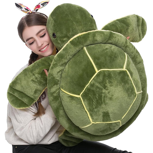 (60cm ) - DOLDOA Big Plush Eyes Sea Turtle Stuffed Animal Tortoise Toys for Children Girlfriend (60cm )