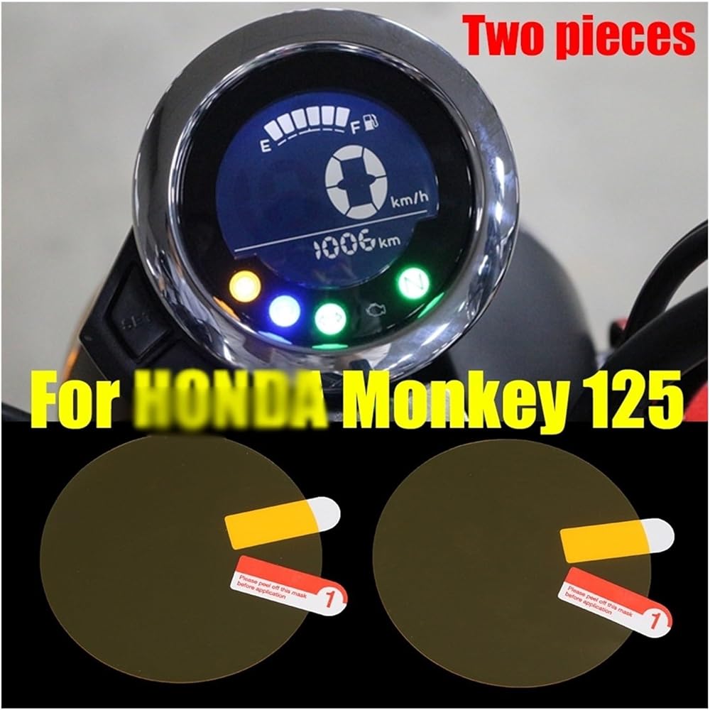 Fits for Honda Monkey 125 Monkey125 2019 Accessories Motorcycle Cluster Scratch Protection Film Instrument Dashboard Screen Protector Instrument