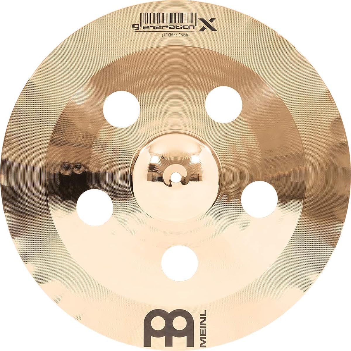 MEINL Generation X Series Crash Cymbal 17" GX-17CHC-B [Official Japanese Product]