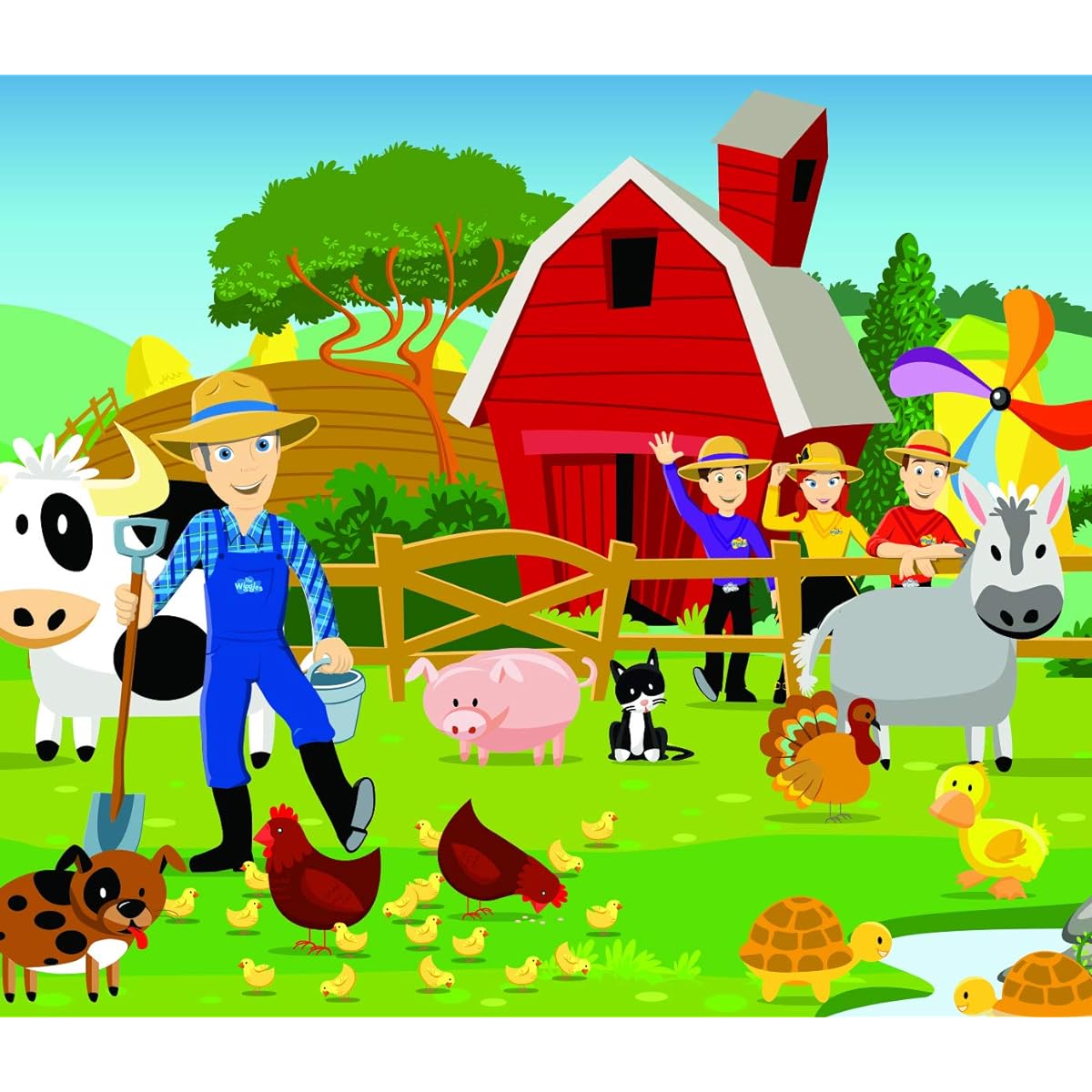 Wiggles Kids Puzzle 3 Pack (1 x 18 Pieces, 1 x 18 Pieces, 1 x 18 Pieces)