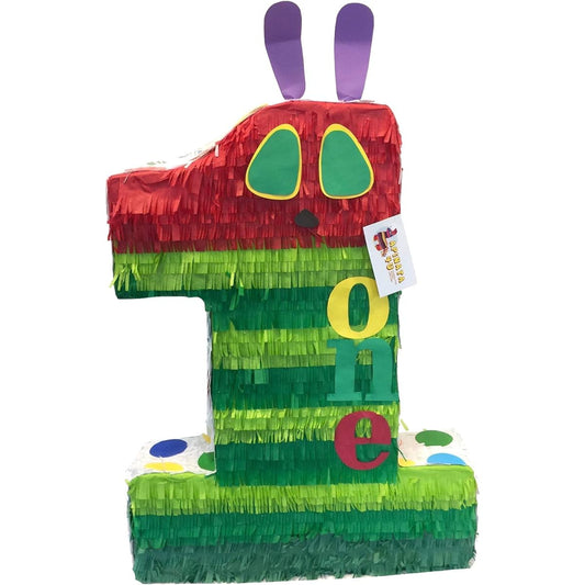 APINATA4U Large Caterpillar Theme Number One Pinata