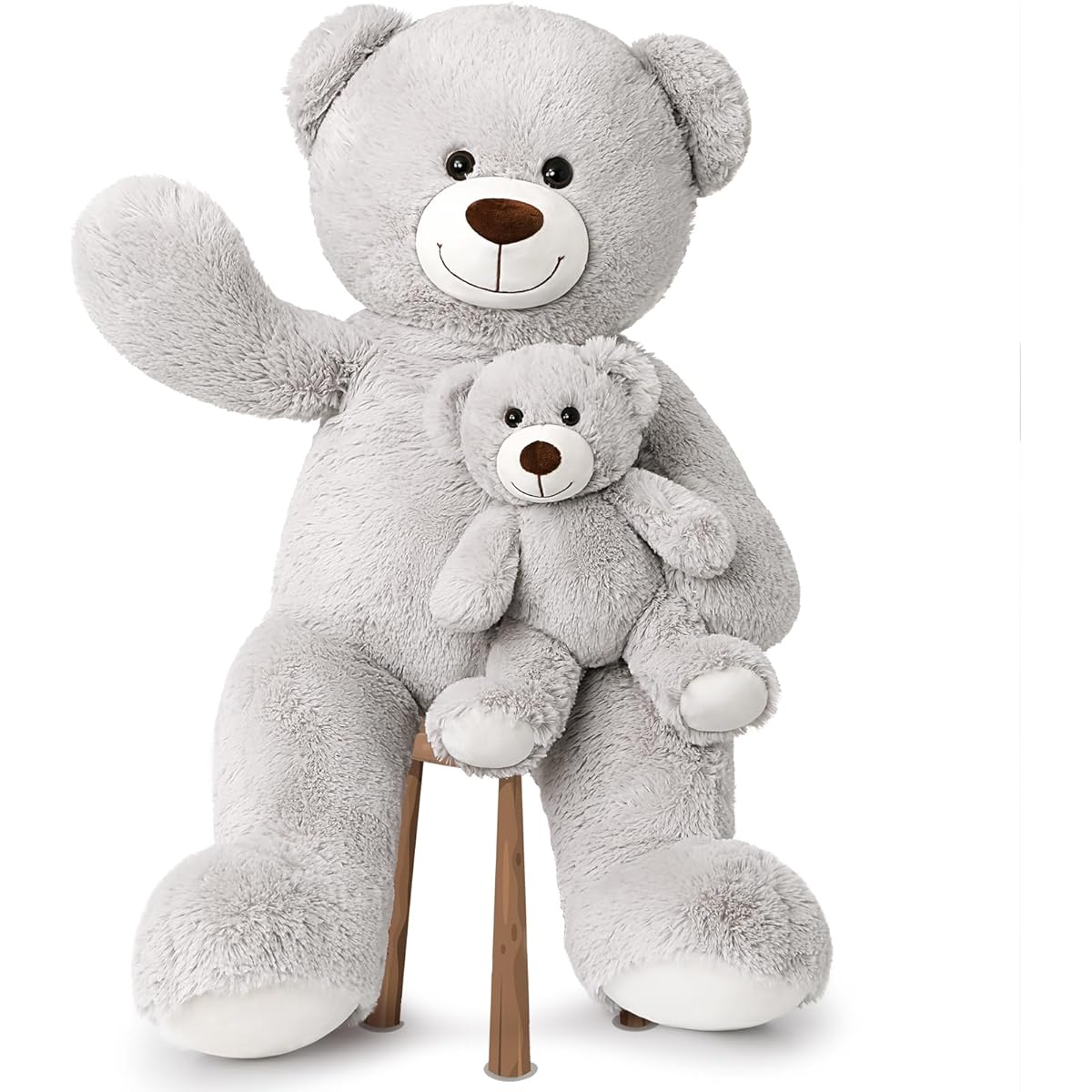 Muiteiur Mommy Teddy Bear Grey
