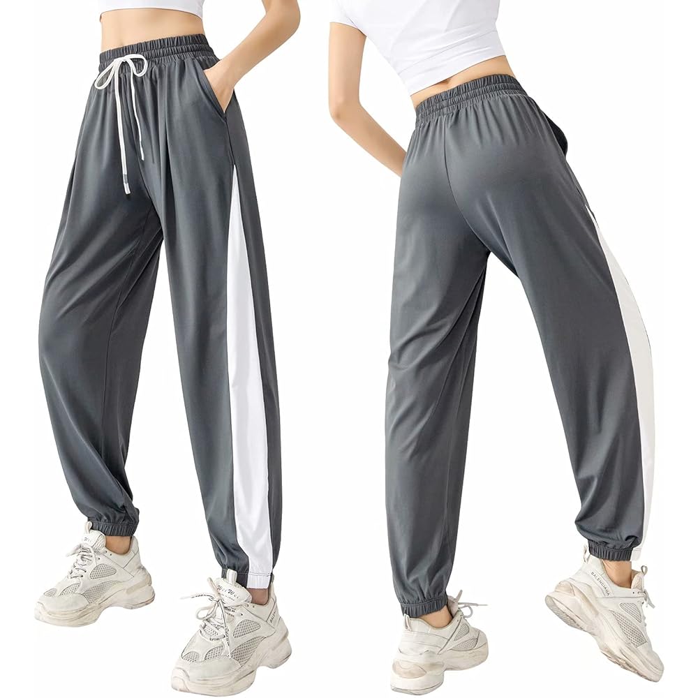 [Nesseo] Yoga Pants, Dance Pants, Women's, Loose, Training Pants, Fitness, Long Pants, Sportswear, Yoga Wear
