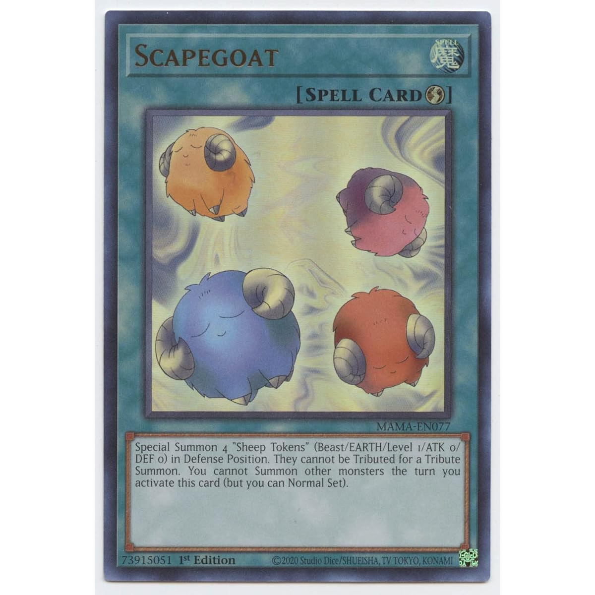 Scapegoat - MAMA-EN077 - Ultra Rare - 1st Edition