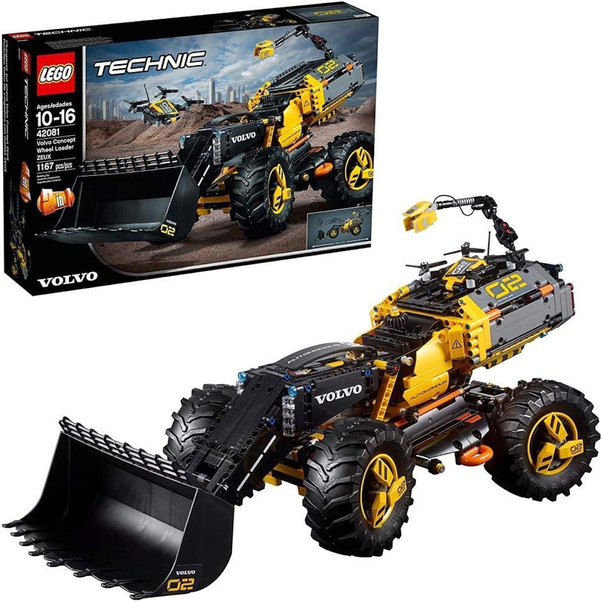 LEGO Technic Volvo Concept Wheel Loader ZEUX 42081