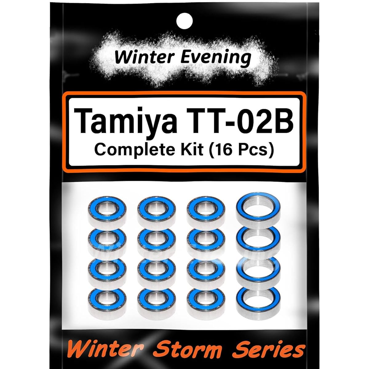 Winter Evening - Tamiya TT-02B - Plasma Edge II, Neo Scorcher, Dual Ridge Bearing Kit (16)