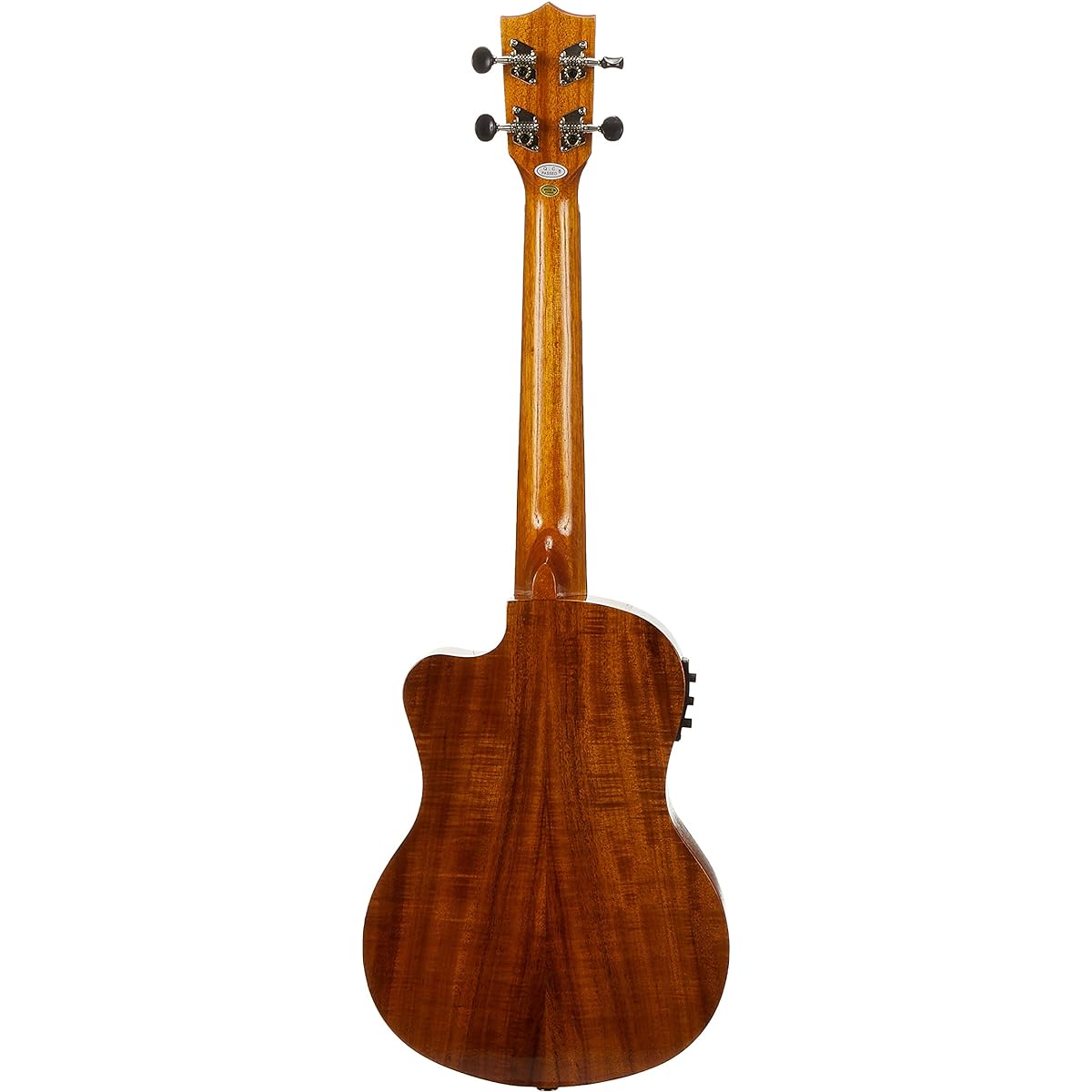 S.Yairi Ukulele Preamp Equipped Electric Ukulele Tenor Size Core Material Gear Peg Specifications YU-T-01KE (Gig Bag Included)