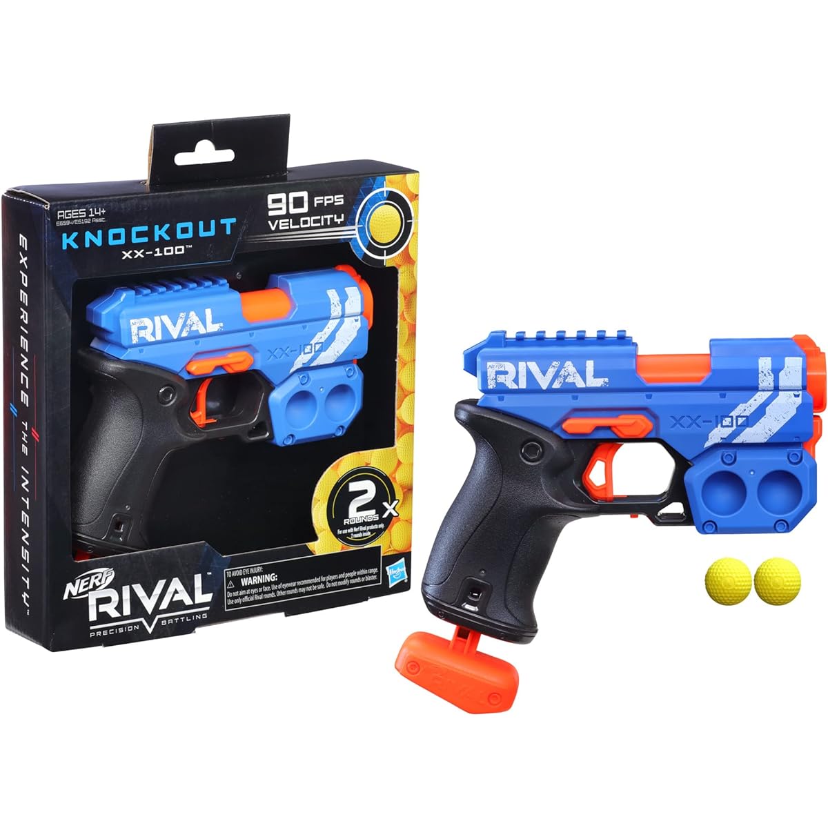 NERF Ner Rival Knockout XX 100 Blue