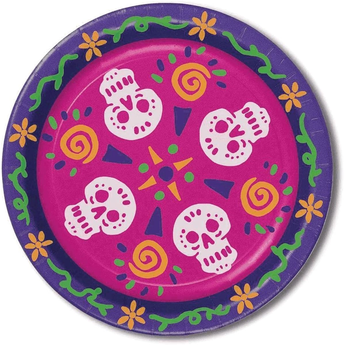 Day of the Dead Plate. BG00939