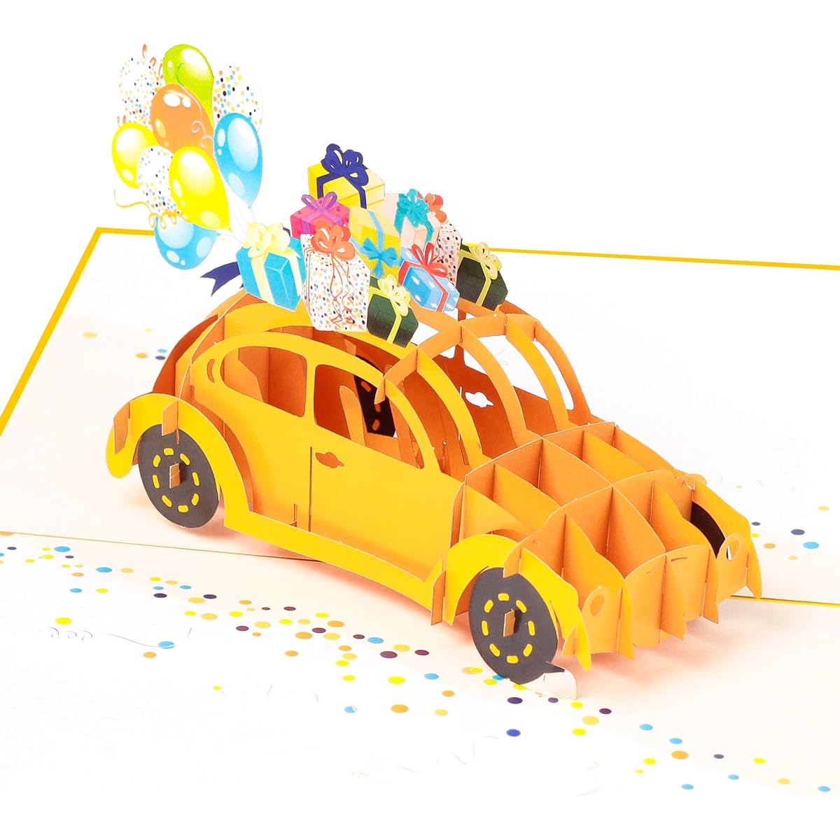 PopLife VW Birthday Bug Pop Up Card for Any Occasion