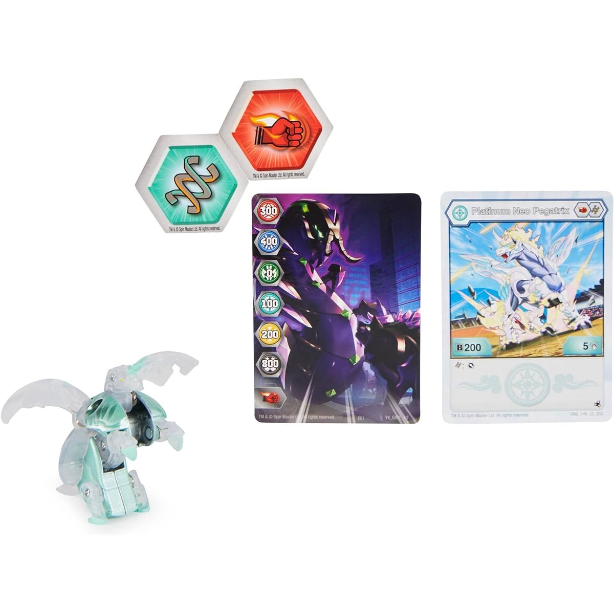 Bakugan Evolutions 2022 Platinum Series Diecast Haos Neo Pegatrix