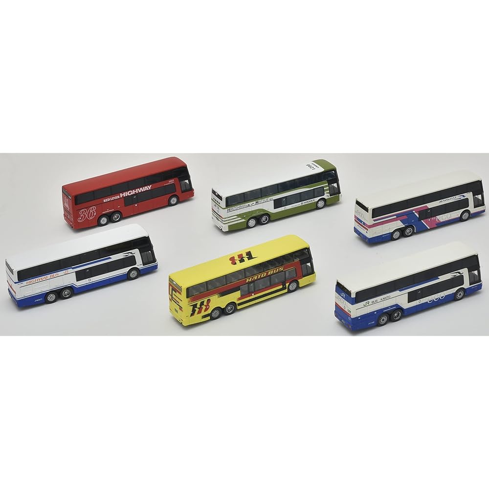 The Bus Collection Bus Collection Mitsubishi Fuso Aero King Collection II 6 pieces BOX Diorama Supplies 319986