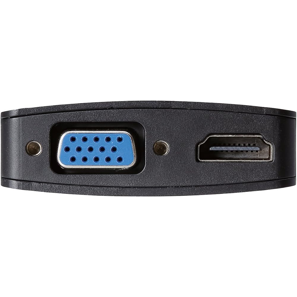 ELECOM video output cable surface compatible mini Display Port male to HDMI female & VGA female conversion 0.15m TB-MDPHDVGABK