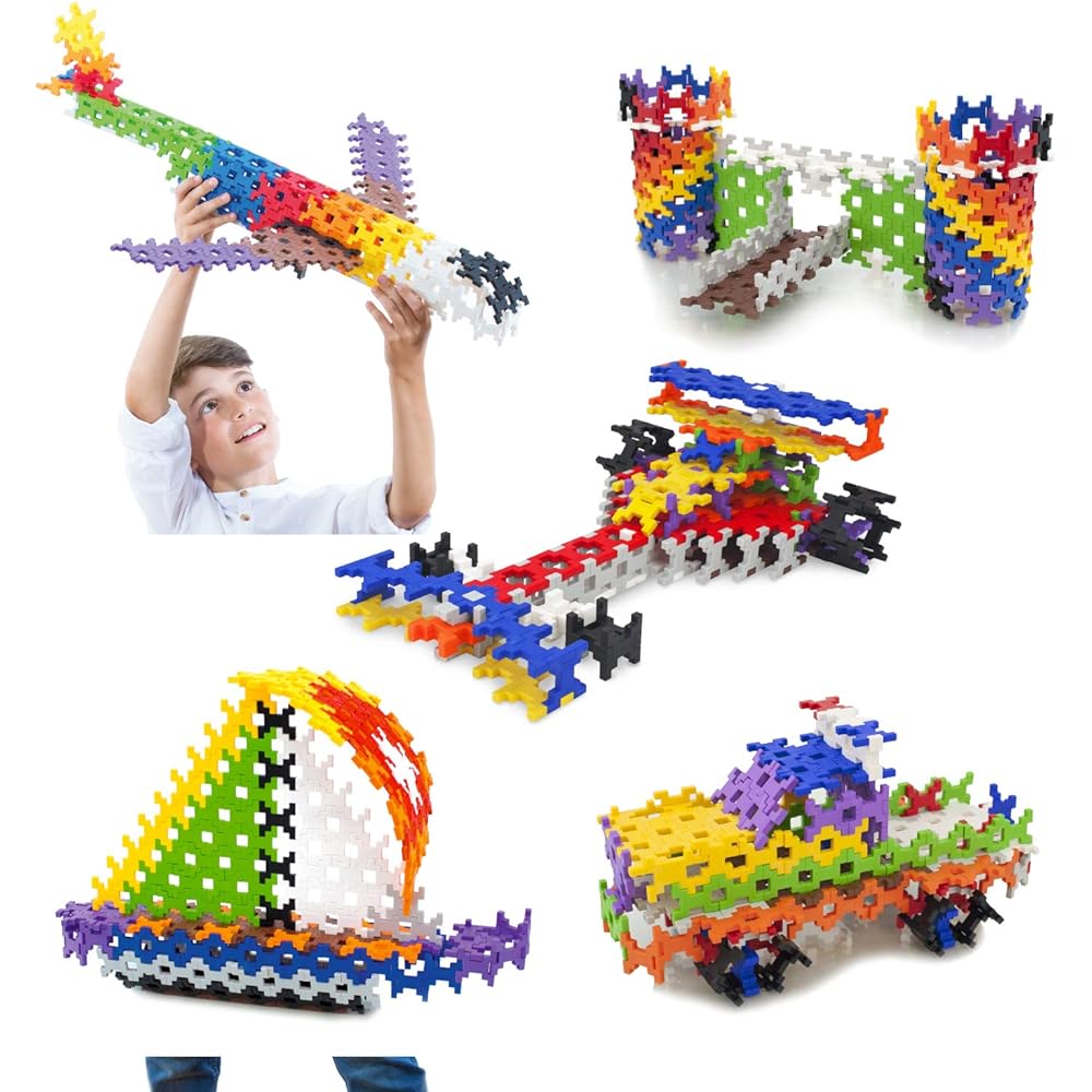 [incastro] Incastro - BOX200 (200 pieces) - Educational block born in Italy <2019 Good Toy Award Winner> Educational toy - BOX200 (200pcs) IC-05