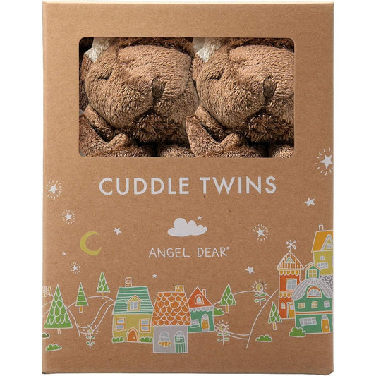 Angel Dear Blankies Bison Twin Set Box.
