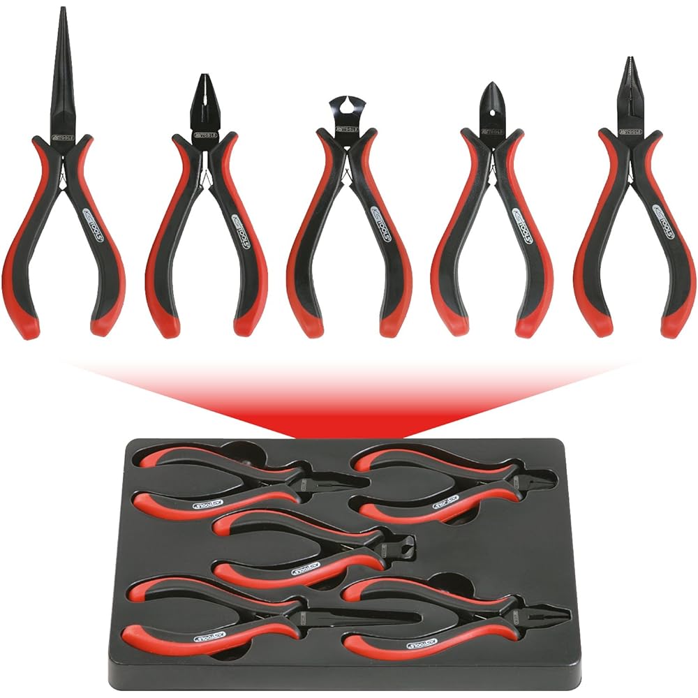 KS TOOLS Precision Pliers Set 5 pcs 500.7020