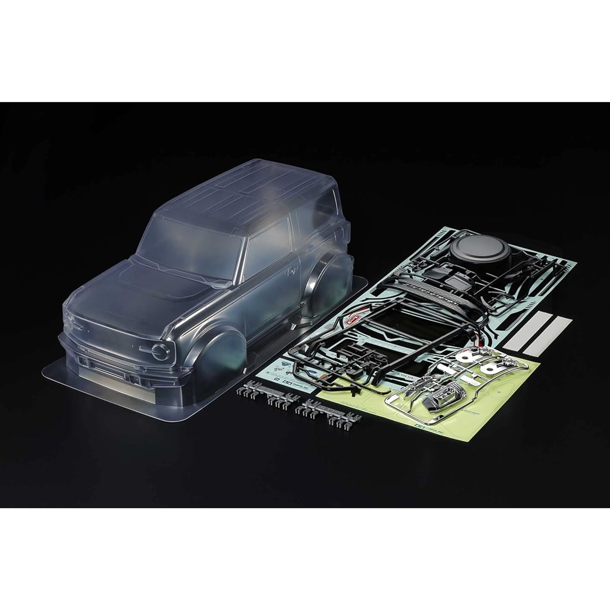 Tamiya (TAMIYA) RC Spare Parts No.1687 SP.1687 1/10RC Ford Bronco 2021 Spare Body Set 51687