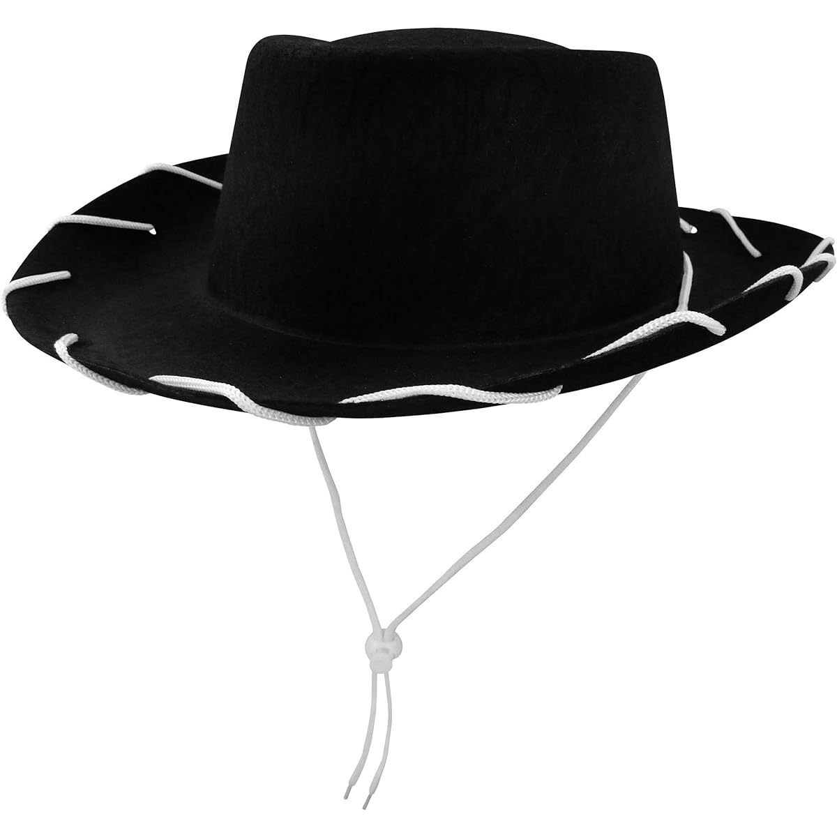 Child Western 1950's Style Kids Cowboy Ranch Hat Black One Size