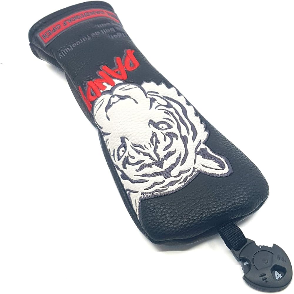 DANDY GOLF Golf head cover for hybrid ut utility, with number tag (number tag: 3, 4, 5, 7, X), wood cover club cover [parallel import goods]