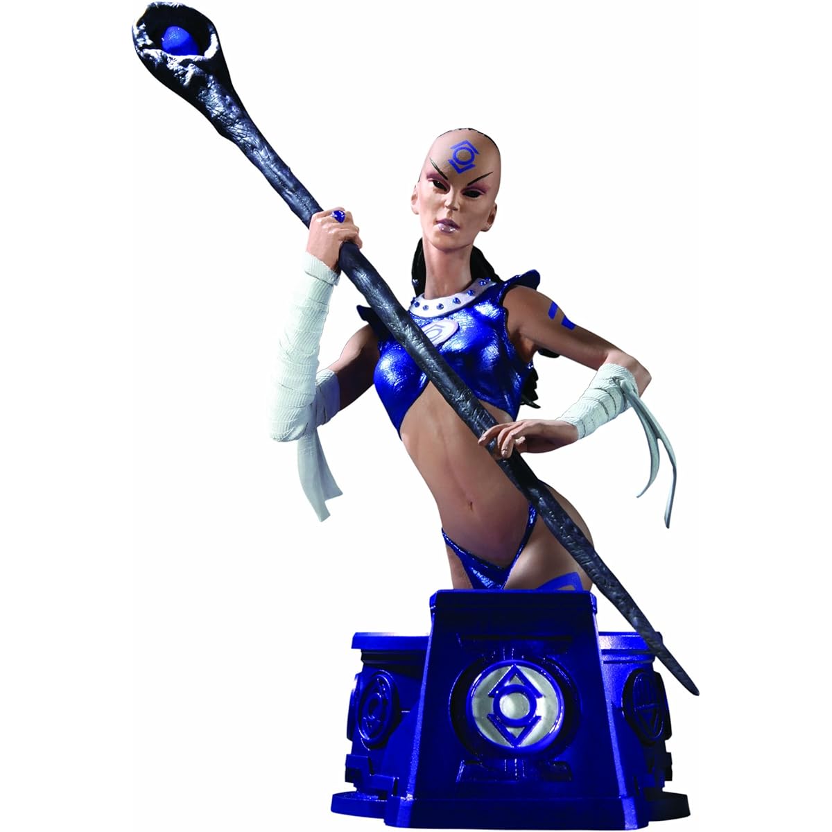 DC Direct Heroes of the DC Universe: Blackest Night: Indigo-1 Bust