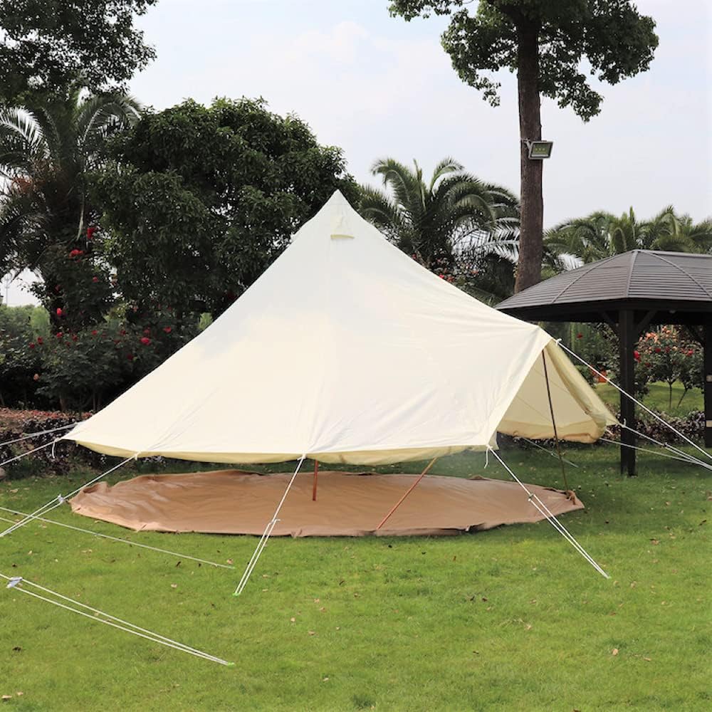 3-6m 900D Oxford cloth yurt tent, four seasons tent tent suitable for family outdoor camping Bell Tent