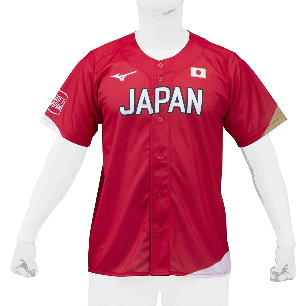 MIZUNO Softball Wear Soft Japan Replica Uni 12JC0F93 Size: Free