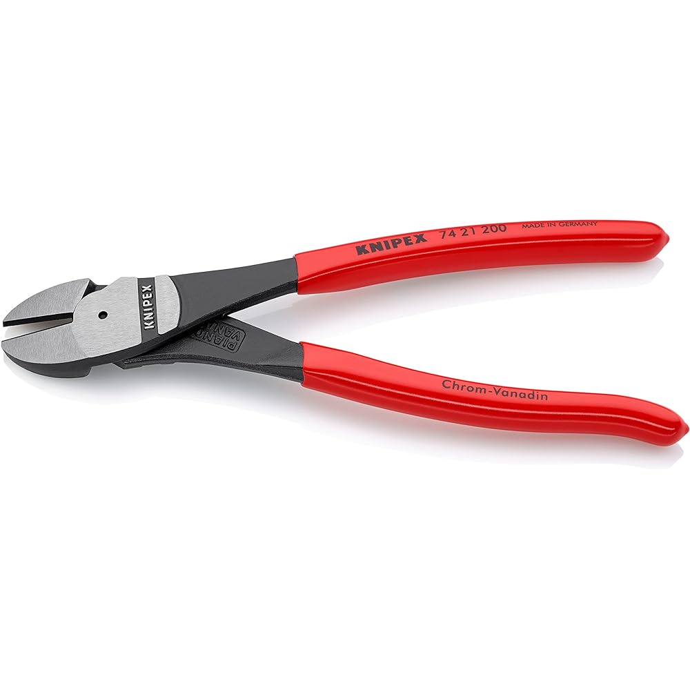 Knipex strong nipper 12° offset type 200mm 7421200