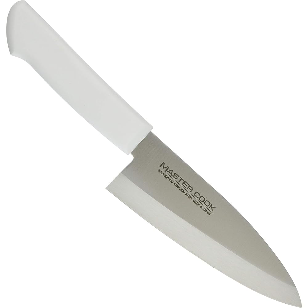 Kataoka Seisakusho Mastercock Antibacterial Color Knife Japanese Style Deba Brown MCDK-165 Blade: Molybdenum Vanadium Steel Japan AMSF26A